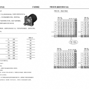 FRE系列擺線(xiàn)液壓馬達(dá)